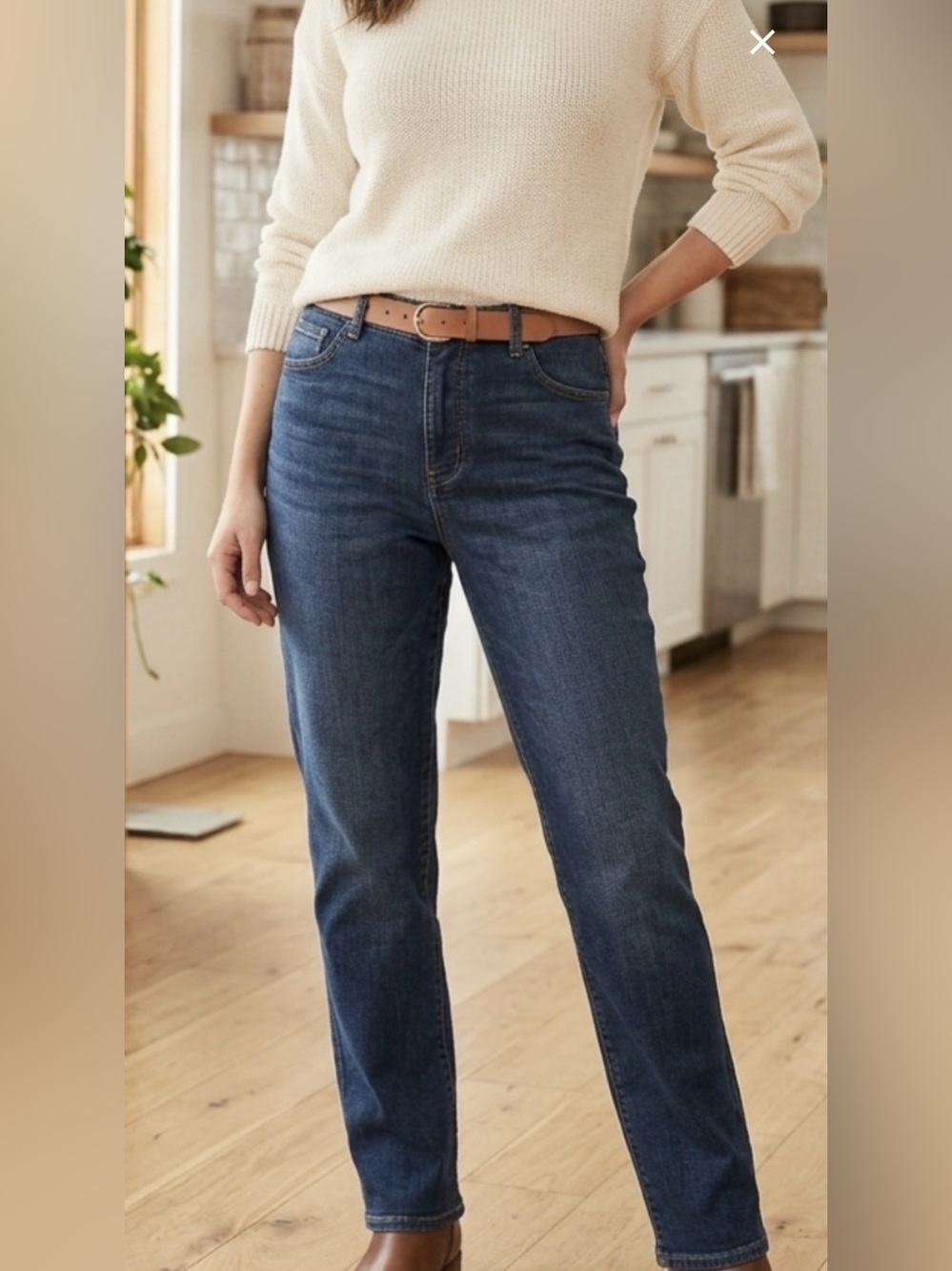Old Navy Women's Blue Denim Jeans Size 18 Regular / Standard [1]